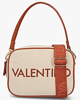 Valentino Bags Chelsea Relove Recycle Tan Multicoloured Camera Bag