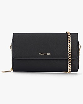 Valentino Bags Catalunya Black Wallet On A Chain