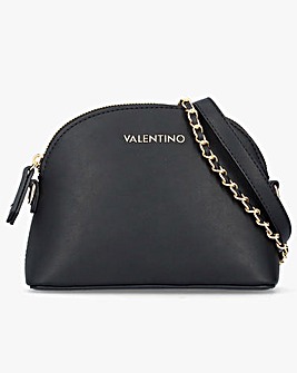 Valentino Bags Mayfair Princess Black Top Zip Cross-Body Bag