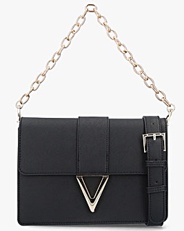 Valentino Bags Voyage Relove Recycle Black Cross-Body Bag