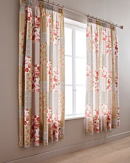 Lydia Curtains With Tie Backs