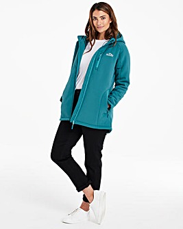 Snowdonia Green Fleece Lined Softshell Jacket