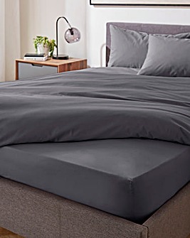 Pure Cotton 200TC Fitted Sheet