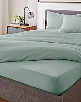 Pure Cotton 200TC Fitted Sheet