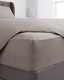 Pure Cotton 200TC Extra Deep Fitted Sheet
