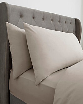 Pure Cotton 200 Thread Count Housewife Pillowcases