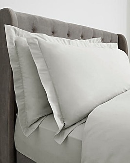 100% Cotton Percale 200 Thread Count Oxford Pillow Cases