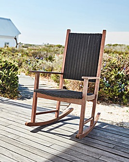 Wood Garden Furniture Diy Home Ambrose Wilson Odell Wooden Fsc Rocking Chair
