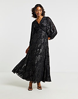Joanna Hope Lurex Maxi Dress