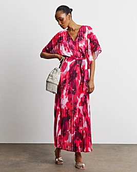 Joanna Hope Pleated Maxi Dress