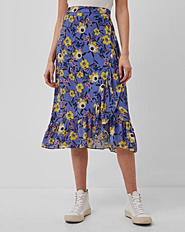 French Connection Eloise Ruffle Skirt