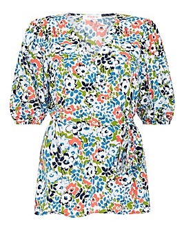 Finery London Callie Floral Top