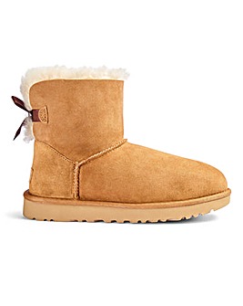 Ugg Mini Bailey Bow II Chestnut Standard Fit Boots