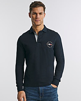 Tommy Hilfiger Navy Icon Logo Back Rugby