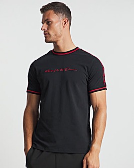 Kings Will Dream Black/Red Denson Short Sleeve T-Shirt