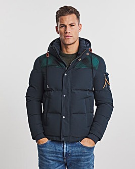 Superdry Eclipse Navy Quilted Everest Jacket