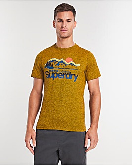 Superdry utah God Grit Short Sleeve Great Outdoors T-Shirt