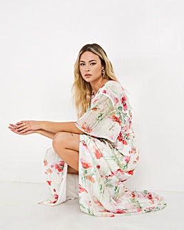 Hope & Ivy Greta Floral Maxi Dress