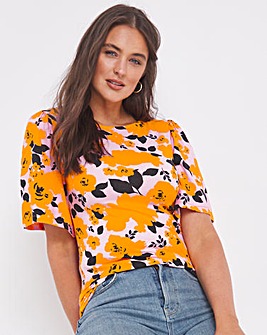 Selected Femme Floral Print Top