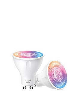 TP- Link Tapo L630 Smart Wi-Fi GU10 Spotlight Dimmable Colour - Twin Pack