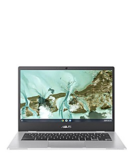 Asus CX14 14in Chromebook - Intel Celeron 64GB eMMC - Silver
