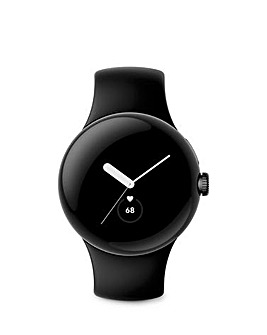 Google Pixel Smart Watch - Matte Black Case / Obsidian Active Band