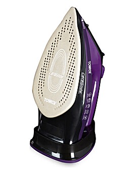 Tower T22008 2400W Corded and Cordless Turbo Steam Iron