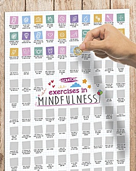 Mindfulness Challenge Scratch Poster