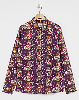 Joe Browns Sensational Skull Shirt Long Length