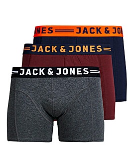 Jack & Jones Lichfield 3 Pack Trunks