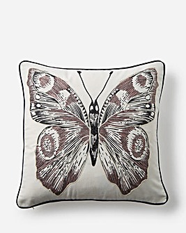 Etched Butterfly Cushion