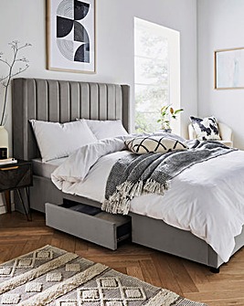 Eloise Storage Bed & Quilted Mattress