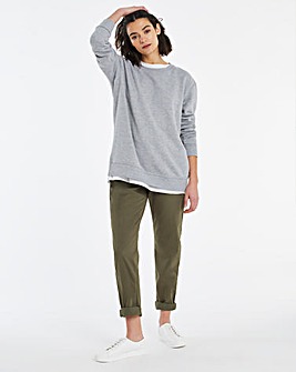 Pure Cotton Lightweight Casual Trousers