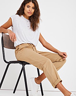 Pure Cotton Lightweight Casual Trousers