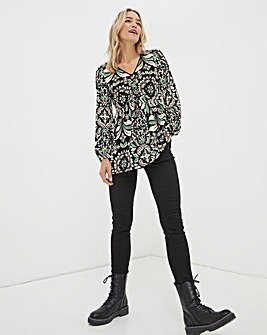 FatFace Gina Mosaic Placement Tunic