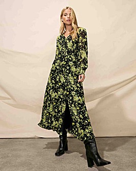 Ro&Zo Floral Button Front Dress