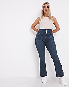Bootcut Bootyshaper Corset Jeans