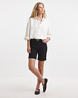 Black 24/7 Knee Shorts