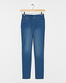 Mid Blue Stretch Slim Leg Jeggings