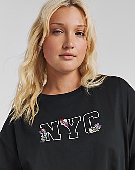 Black NYC Graphic T-Shirt