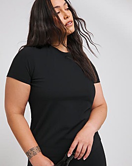 SB3 MAGISCULPT Black Active 360 Control Short Sleeve T-Shirt