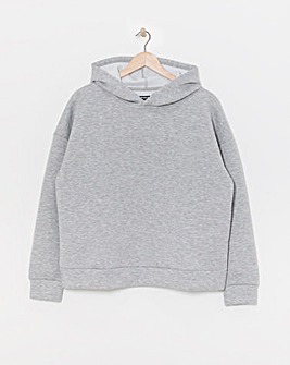 Grey Marl Luxe Modal Hoodie