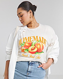 Ecru Peach Iced Tea T-Shirt