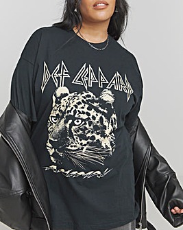 Black Def Leppard License T-Shirt