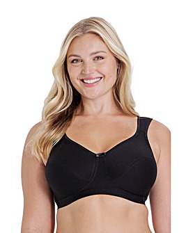 MISS MARY OF SWEDEN Cotton Simplex Women's Non-Wired Low Impact Sports Bra  White : : Clothing, Shoes & Accessories