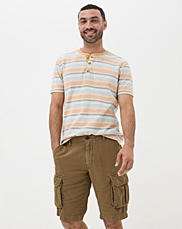 FatFace Cotton Linen Cargo Shorts