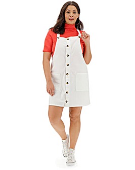 plus size pinafore