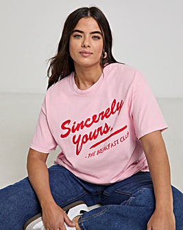 Pink The Breakfast Club License T-Shirt