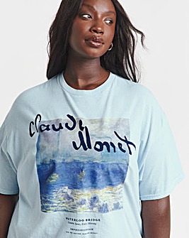 Baby Blue Monet License T-Shirt