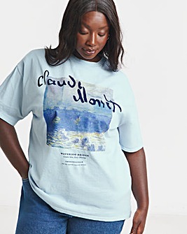 Baby Blue Monet License T-Shirt